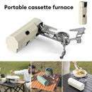 Camping Gas Stove Portable Folding Cassette Stove Outdoor Hiking BBQ Travel Cooking Grill Cooker Gas Burner Food Heating Tool Kitchen Gadgets