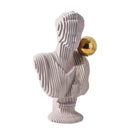 Modern Light Luxury Cut Female Character Art Sculpture Crafts Ornaments