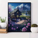 5DDIY Diamond Painting Set  Full Diamond Round Water Diamond Art