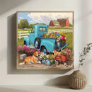 5DDIY Diamond Painting Set - Full Diamond Round Water Diamond Art