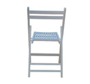 Furniture Slatted Wood Folding Special Event Chairs